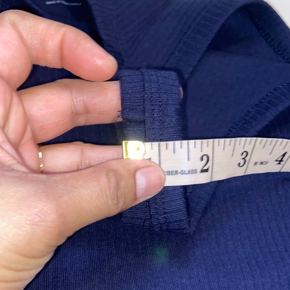 GAP Rib Navy Blue Tank Top - Picture 7 of 11